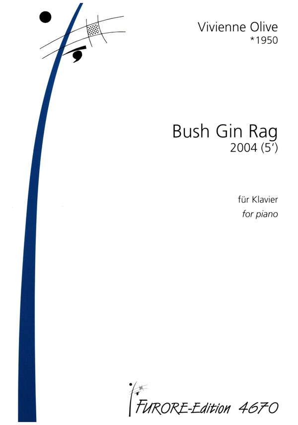Bush Gin Rag  für Klavier  