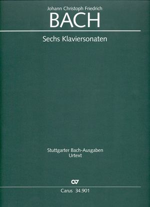 6 Sonaten BRA16-21 für Klavier  Leisinger, Ulrich, ed  