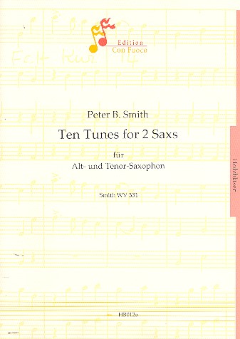 10 Tunes SmithWV331   for 2 saxophones für 2 Saxophone (AT)  Partitur