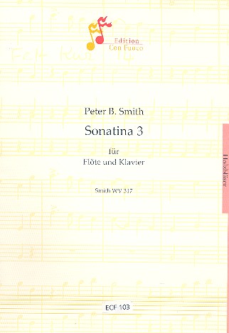 Sonatina 3  für Flöte und Klavier  SmithWV317
