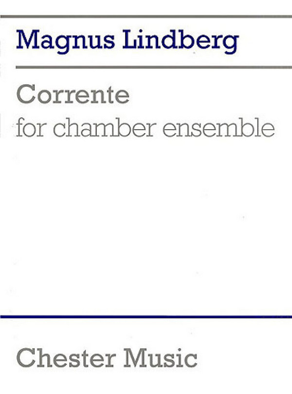 Corrente for chamber ensemble  score  