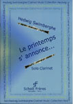 Le printemps s'annonce pour clarinette    
