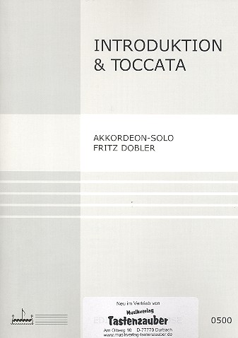 Introduktion und Toccata  für Akkordeon  