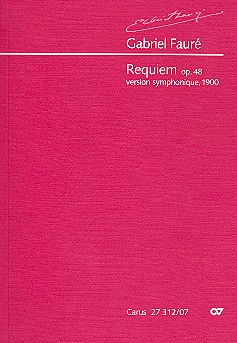 Requiem op.48 &nbsp;&nbsp;für Soli, gem Chor und Orchester&nbsp;&nbsp;Studienpartitur