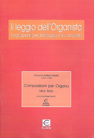 Composizioni vol.3  per organo  Pacini, P., ed