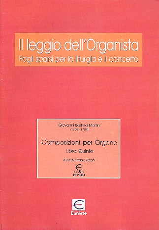 Composizioni vol.5  per organo  Pacini, P., ed