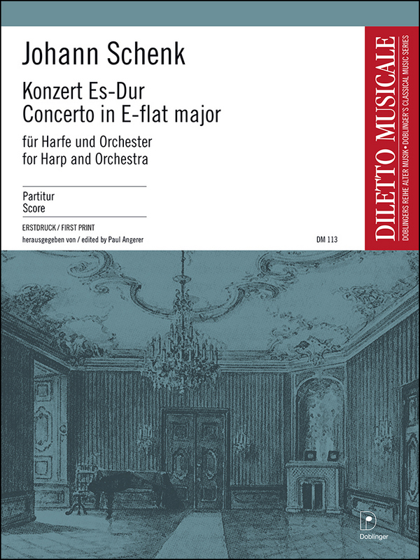 Konzert Es-Dur&nbsp;&nbsp;für Harfe und Orchester&nbsp;&nbsp;Partitur