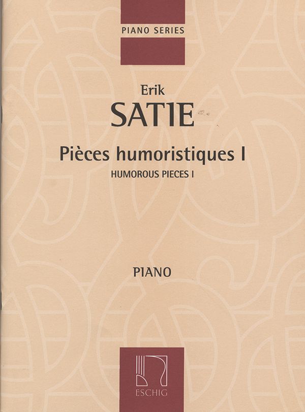 Pièces humoristques vol.1&nbsp;&nbsp;pour piano&nbsp;&nbsp;Humorous pieces vol.1