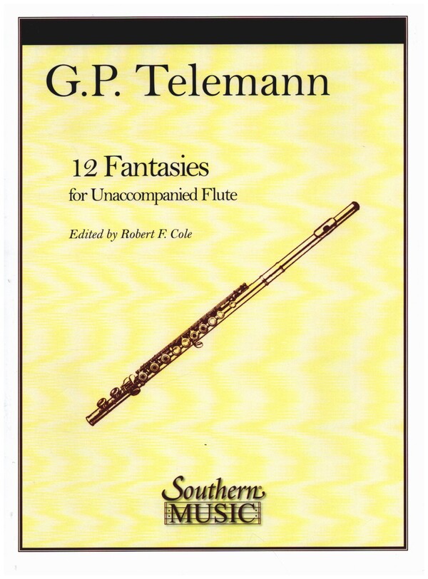 12 Fantasies  for flute  