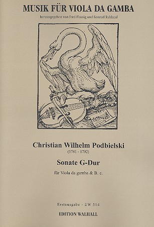 Sonate G-Dur&nbsp;&nbsp;für Viola da gamba und Bc&nbsp;&nbsp;