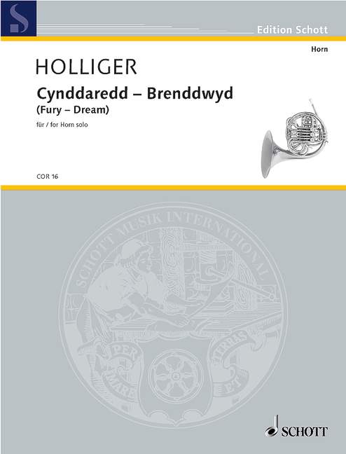 Cynddaredd Brenddwyd  für Horn solo  
