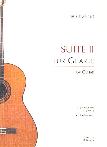 Suite a-Moll Nr.2 für Gitarre  Helfersdorfer, Franz, Arr.  
