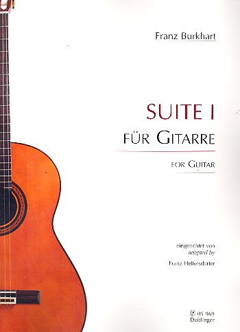 Suite D-Dur Nr.1 für Gitarre  Helfersdorfer, Franz, Arr.  
