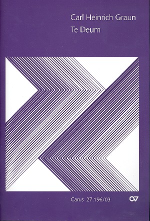 Te Deum für Soli, gem Chor und  Orchester  Klavierauszug