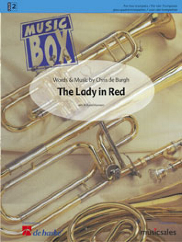 The lady in red für 4 Trompeten&nbsp;&nbsp;Partitur und Stimmen&nbsp;&nbsp;Kernen, Roland, Arr.