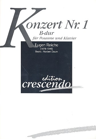 Konzert B-Dur Nr.1 &nbsp;&nbsp;für Posaune und Klavier&nbsp;&nbsp;