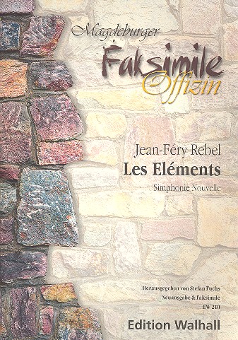 Les Éléments  für Orchester  Partitur