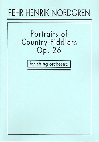 Portraits fo Country fiddlers op.26  for string orchestra  score