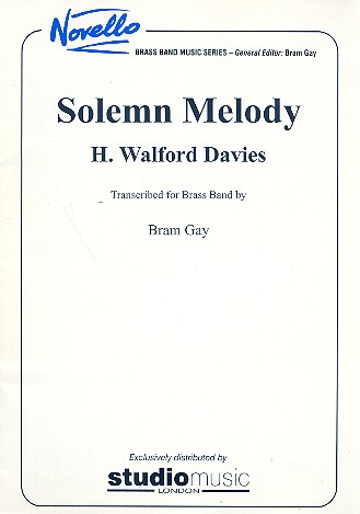 Solemn melody for&nbsp;&nbsp;brass band, score+parts&nbsp;&nbsp;