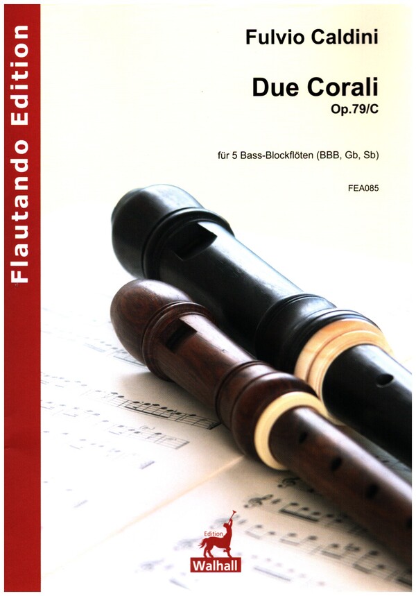 Due corali op.79c  für 5 Blockflöten (BBBGbSb)  Partitur und Stimmen