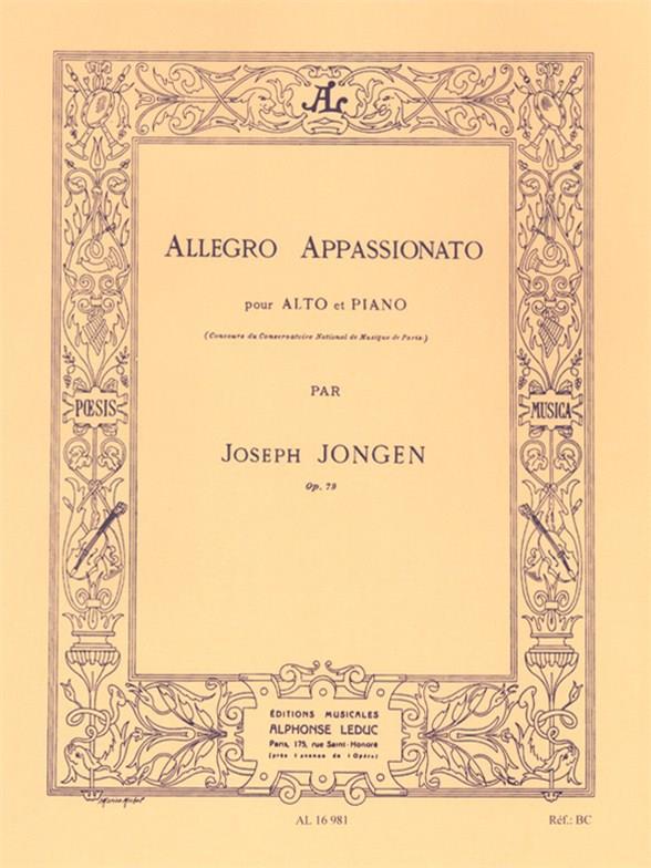Allegro appassionato op.79  pour alto et piano  