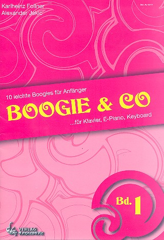 Boogie und Co Band 1  für Klavier (Keyboard)  