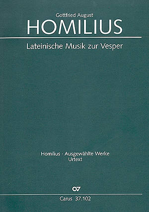 Lateinische Musik zur Vesper  für gem Chor a cappella,  Partitur  Ausgewählte Werke Band 2