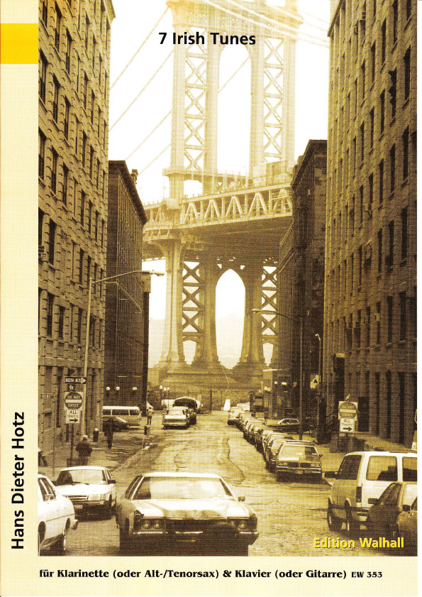 7 Irish tunes  für Klarinette (Saxophon) und Klavier (oder Gitarre)  