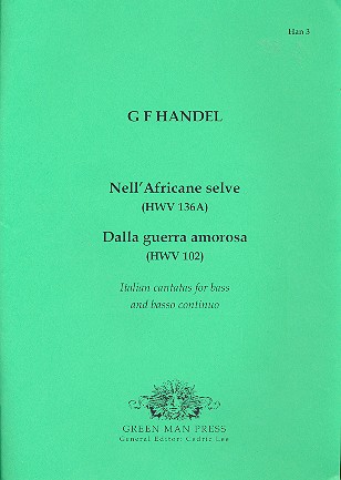 2 Italian cantatas   for bass and bc  