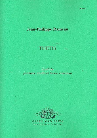 Thetis cantata for bass, violon&nbsp;&nbsp;and bc,  parts&nbsp;&nbsp;