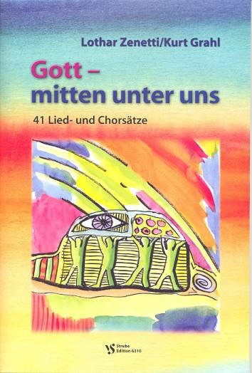 Gott - mitten unter uns &nbsp;&nbsp;für gem Chor,, instrumentale Oberstimme und und Klavier  &nbsp;&nbsp;Partitur