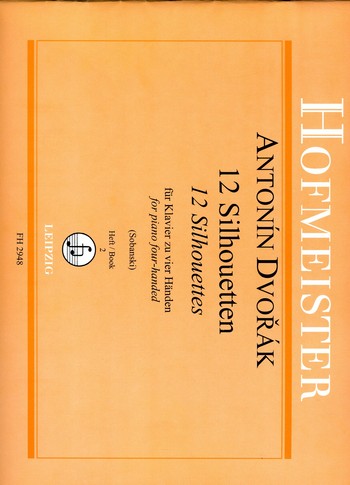 12 Silhouetten Band 2 für Klavier  zu 4 Händen  