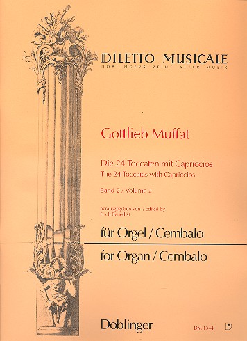 24 Toccaten mit Capriccios Band 2  für Orgel (Cembalo)  