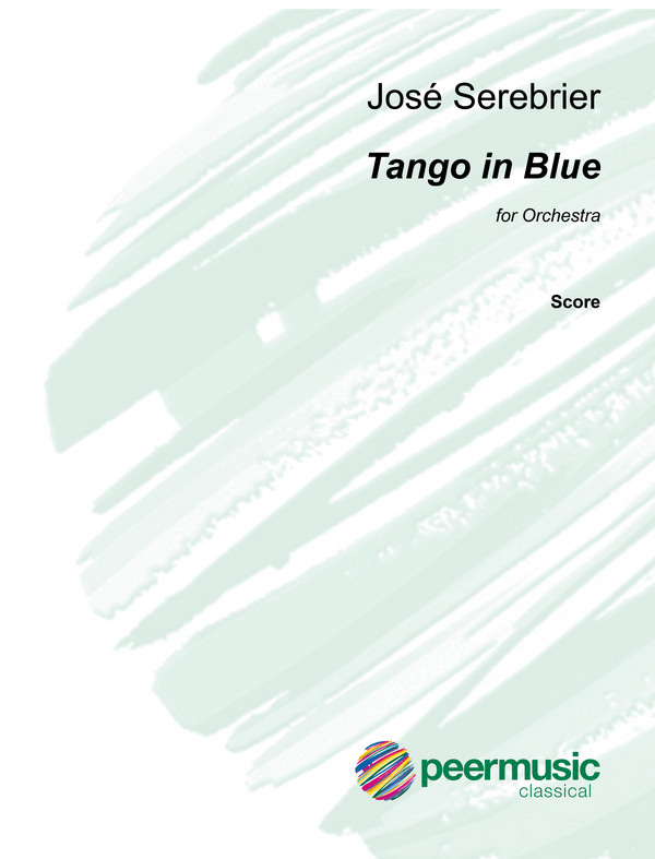 Tango in Blue  for orchestra  score