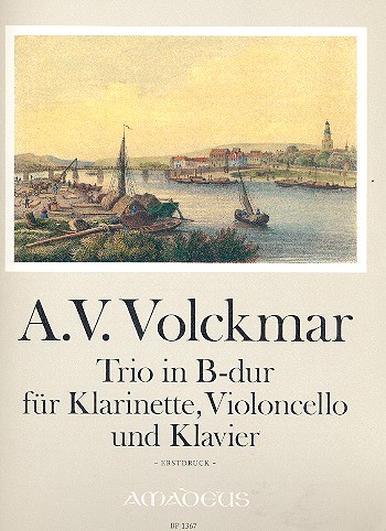 Trio B-Dur für Klarinette, Violoncello  und Klavier  Stimmen