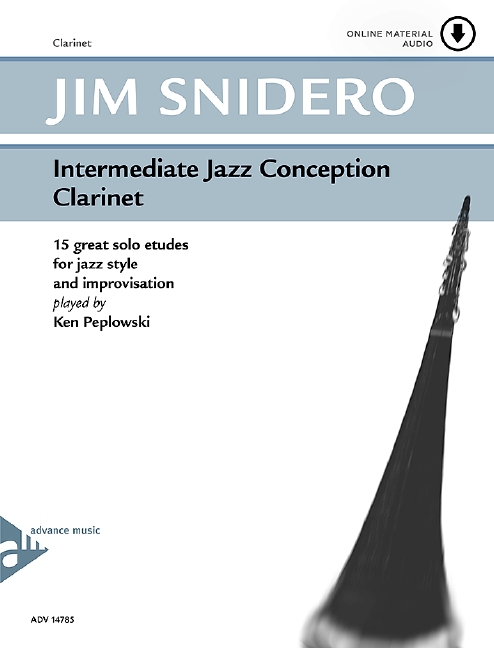 Intermediate Jazz Conception (+Online Audio)&nbsp;&nbsp;for clarinet&nbsp;&nbsp;