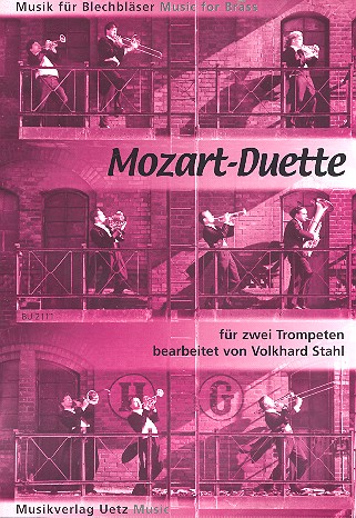 Duette für 2 Trompeten&nbsp;&nbsp;Stahl, Volkhard, Arr.&nbsp;&nbsp;