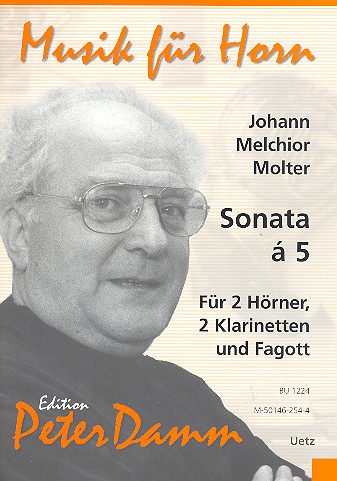 Sonate a 5 für 2 Hörner, 2 Klarinetten&nbsp;&nbsp;und Fagott&nbsp;&nbsp;Partitur und Stimmen