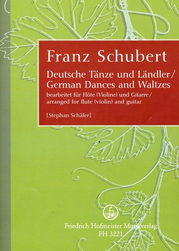 Deutsche Tänze und Ländler&nbsp;&nbsp;für Flöte (Vl) und Gitarre&nbsp;&nbsp;