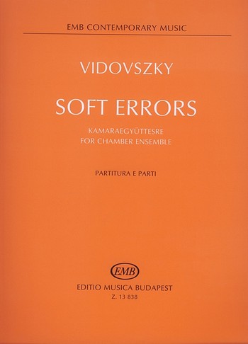 Soft errors for chamber ensemble  score and parts  
