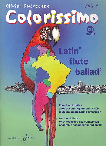 Colorissimo vol.1 (+CD)&nbsp;&nbsp;pour 1-2 flutes&nbsp;&nbsp;partition