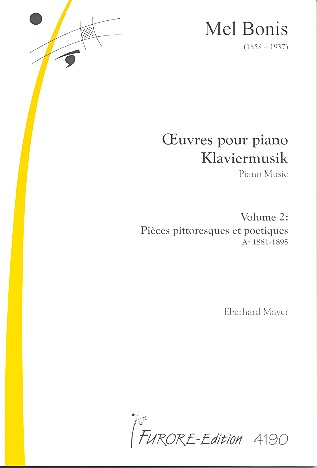 Klaviermusik Band 2 - Pièces pittoresques et poétiques  für Klavier  