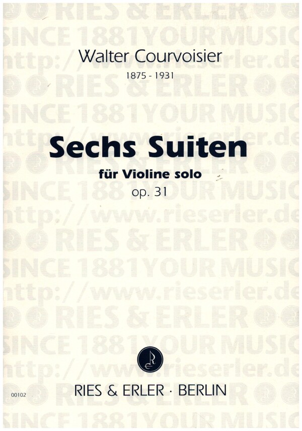6 Suiten op.31  für Violine  