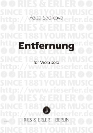 Entfernung für Viola&nbsp;&nbsp;&nbsp;&nbsp;