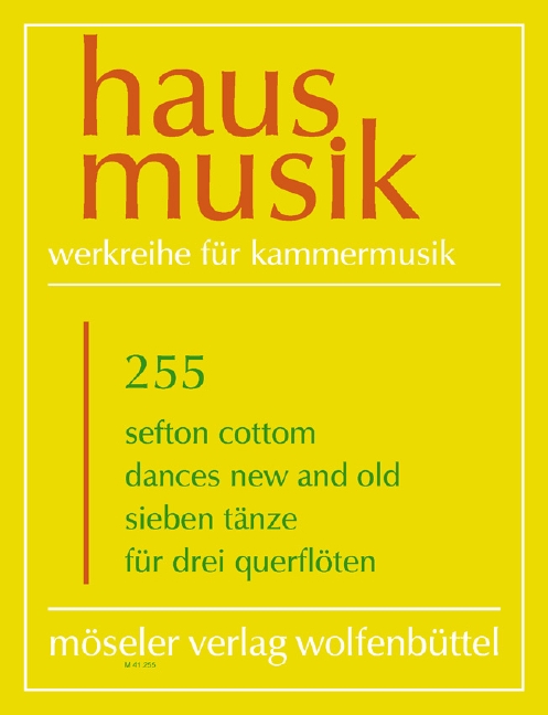 Dances New and Old  für 3 Flöten  Partitur und Stimmen