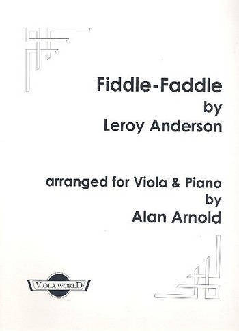 Fiddle-Faddle  for viola and piano  