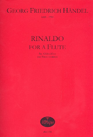 Ouverture und Arien aus Rinaldo&nbsp;&nbsp;für Altblockflöte und Bc&nbsp;&nbsp;