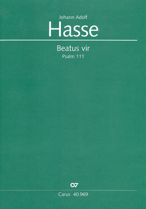 Beatus vir (Psalm 111) für&nbsp;&nbsp;gem Chor und Orchester&nbsp;&nbsp;Partitur