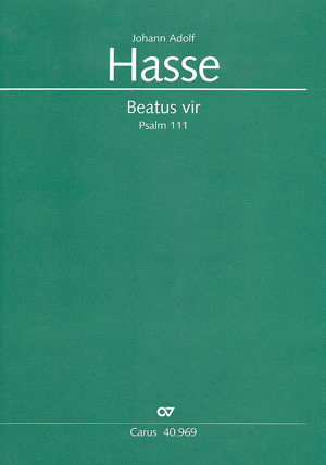 Beatus vir (Psalm 111) für  gem Chor und Orchester  Partitur