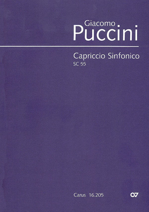 Capriccio Sinfonico SC55  für Orchester  Partitur